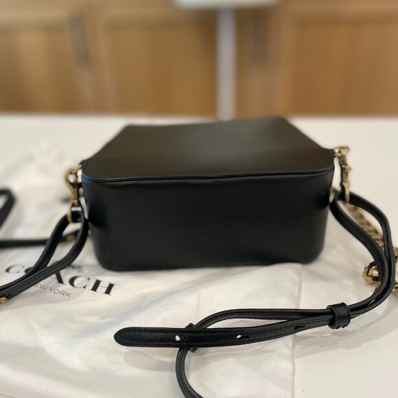 Coach Madison Convertible Backpack 18 in Black Leather - Picture 5 of 13